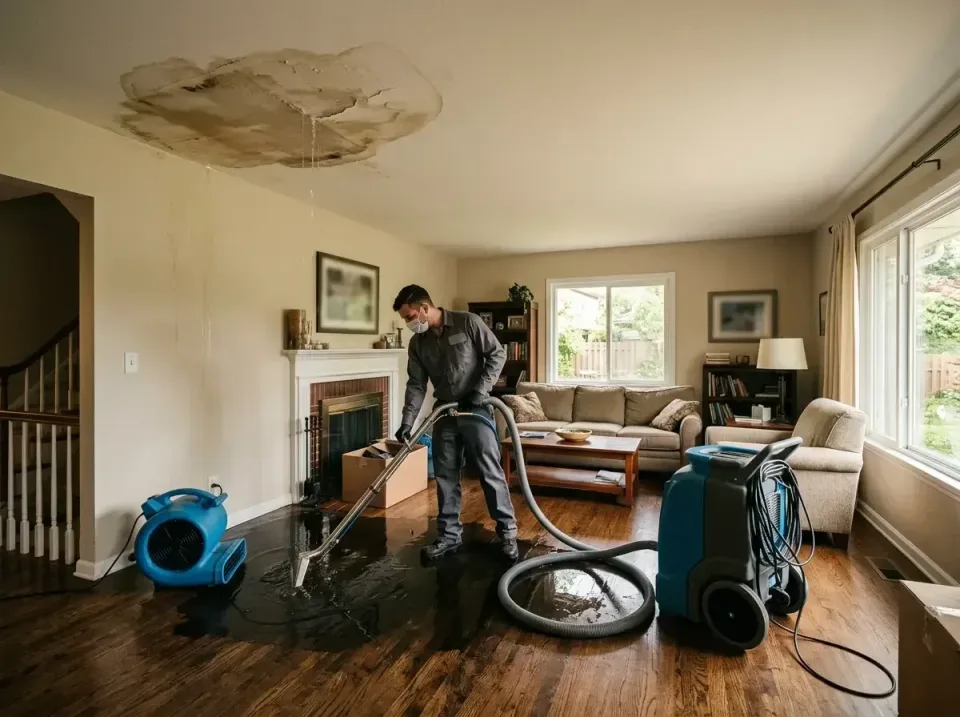 attic-pipe-burst-ceiling-drip-008 — frequently asked questions, Water Damage Restoration & Carpet Care in Murray, KY